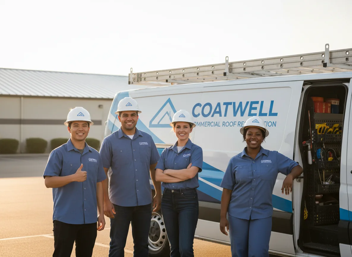 Commercial roof coating company in Prospect, PA
